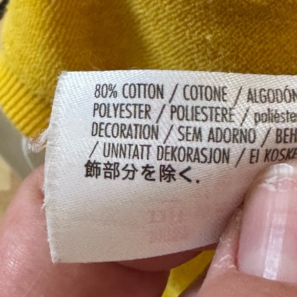 Disney Baby Minnie Mouse Summer Yellow French Terry Shorts Shirt size 12-18month - Picture 6 of 8